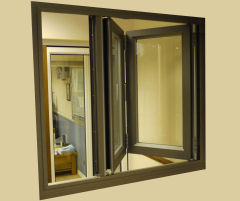 Folding window.
