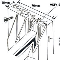 Subframe4 triple track, option for reveal fix