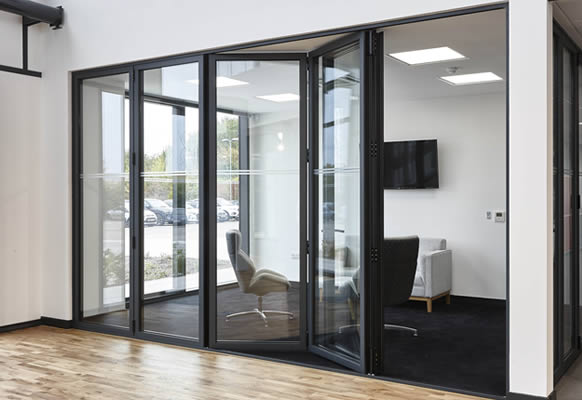 Continental Aluminium Bifold Doors, Security