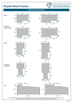 Royale Window Wood Frame Leaflet