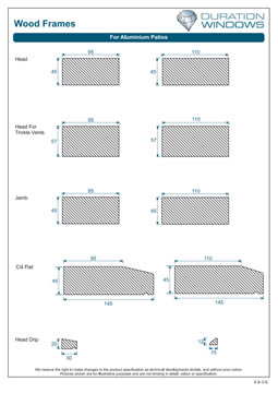 Wood Frames for Sliding Patio Doors Leaflet