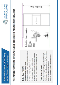 Internal Screens - ACINT311 Fixing